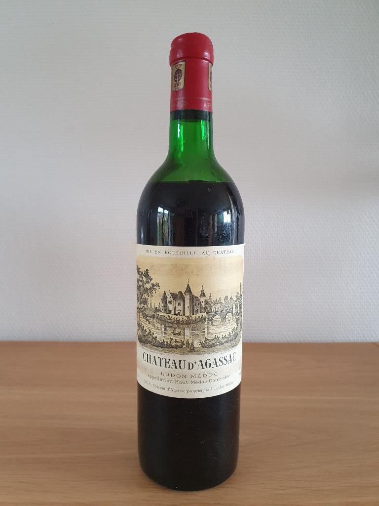 CHATEAU D'AGASSAC - 1976 - Ludon Médoc, Verzamelen, Wijnen, Frankrijk, Nieuw, Ophalen of Verzenden, Rode wijn