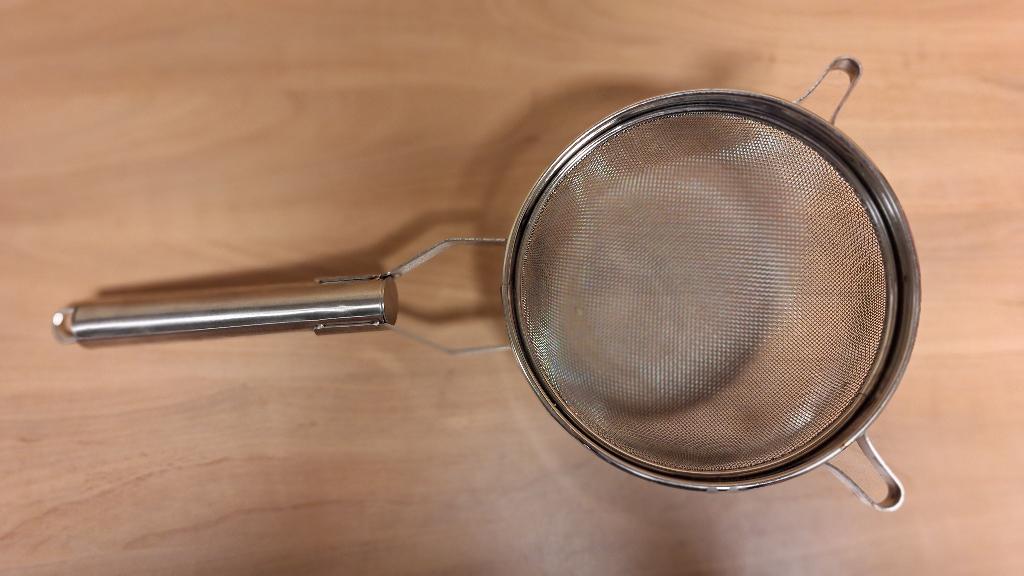 Zeef inox, Huis en Inrichting, Ophalen, Overige materialen, Gebruikt, Overige typen