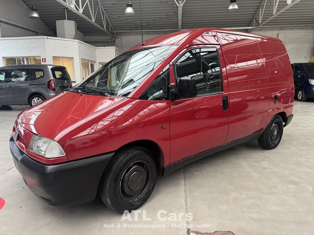 Fiat Scudo 1.9D | Lichte Vracht | Inbouw Kasten | 1J Garanti, Voorwielaandrijving, 4 deurs, Monovolume, Zwart