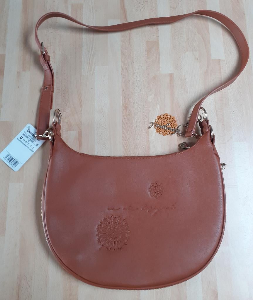 Sac desigual, Enlèvement, Neuf, Brun, Sac à main