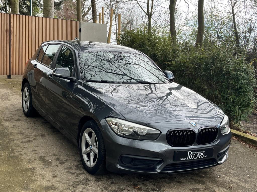 BMW 116 Facelift-Led-Navigatie-BT-Parkeersensoren-16"..., Auto's, BMW, USB, Gebruikt, 116 pk, Bedrijf