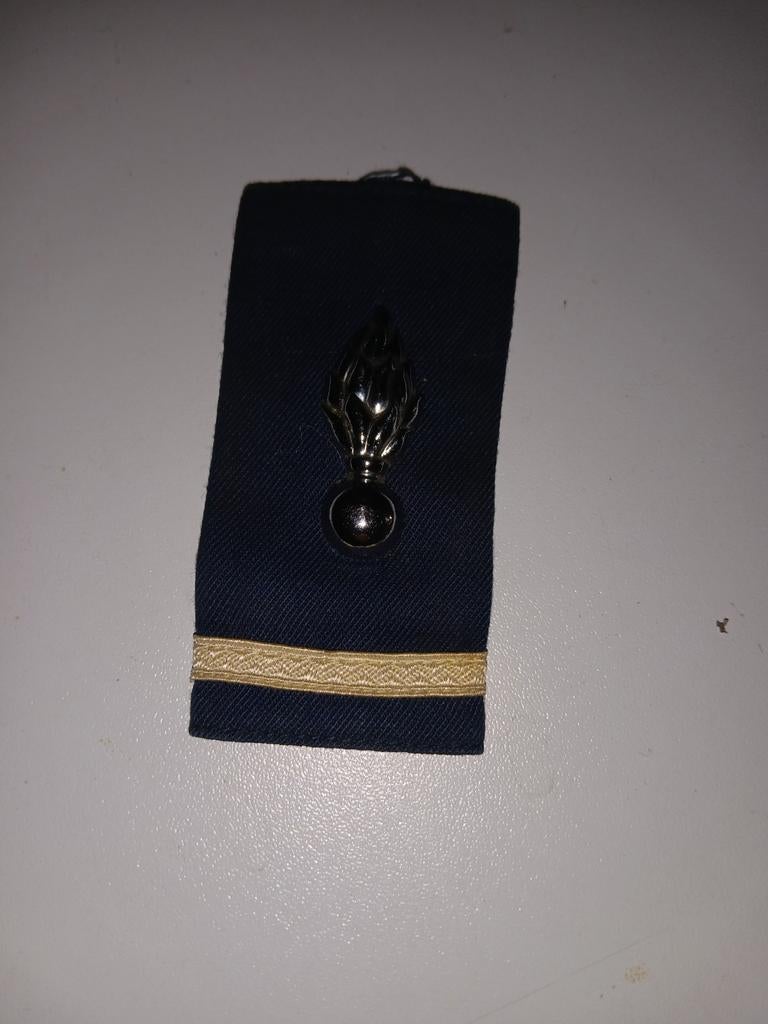 Un grade gendarmerie, Collections, Gendarmerie