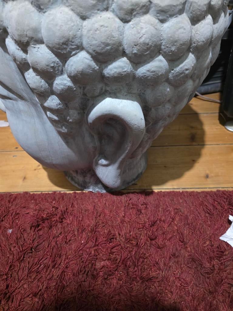 Grosse tête de bouddha, Enlèvement