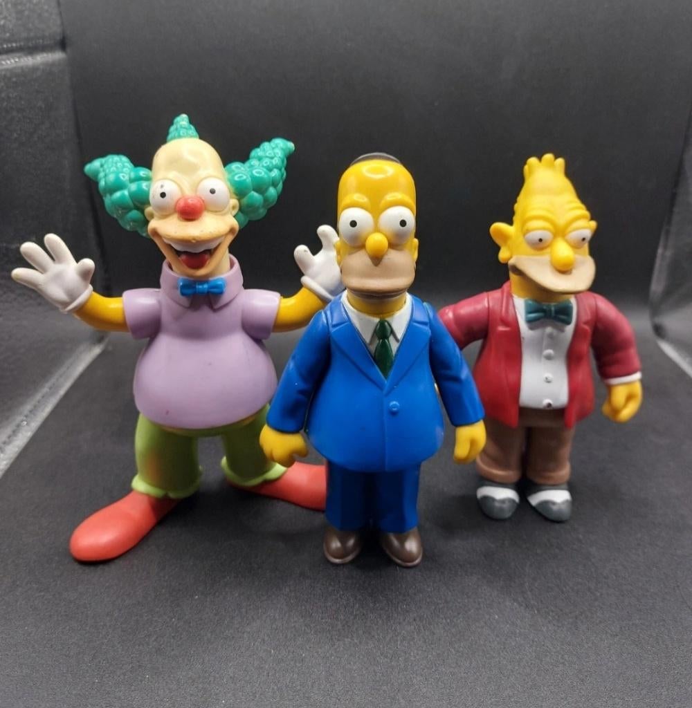 3 Figurines Simpsons, Enlèvement, Utilisé