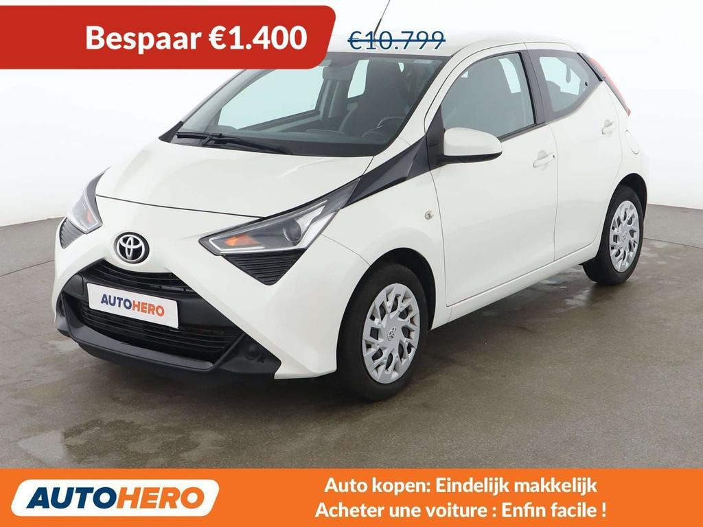 Toyota Aygo 1.0-VVT-i X-Play (bj 2021), Auto's, Toyota, 4 zetels, Stof, Gebruikt, Euro 6