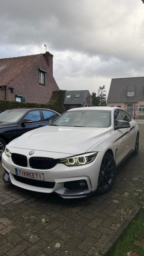 Bmw 420i 2017, Auto's, BMW, Automaat, Wit, 4 Reeks, 5 deurs