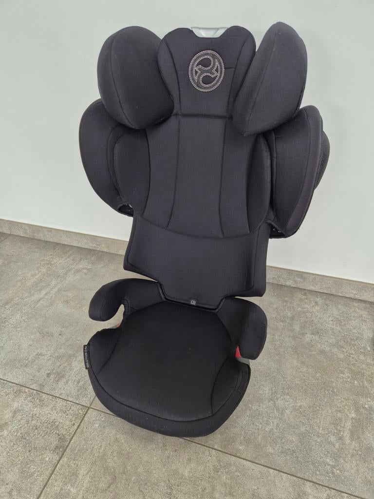 Siège auto Cybex Solution Z Fix Platinium, Autres marques, Comme neuf, Enlèvement, Protection latérale