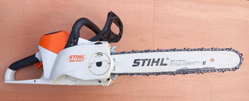 Stihl accu kettingzaag MSA 220C, Ophalen, Gebruikt, Stihl