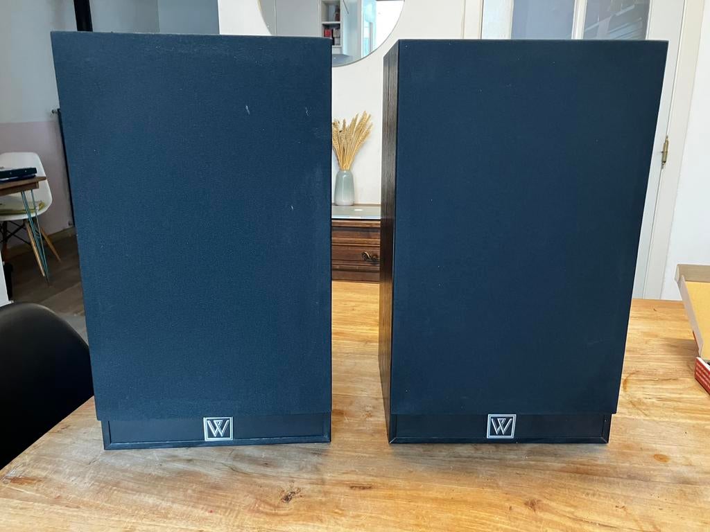 Wharfedale 505.2 speakers, Audio, Tv en Foto, Luidsprekerboxen, Gebruikt, 60 tot 120 watt, Front, Rear of Stereo speakers, Ophalen