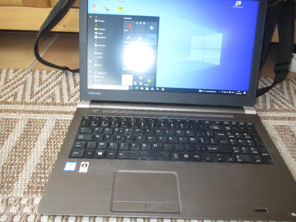laptop tochiba,intel core.i7,2.50ghz,16gb.ram,256gb.ssd, Computers en Software, Ophalen, Met videokaart, 2 tot 3 Ghz, Intel Core i7 processor