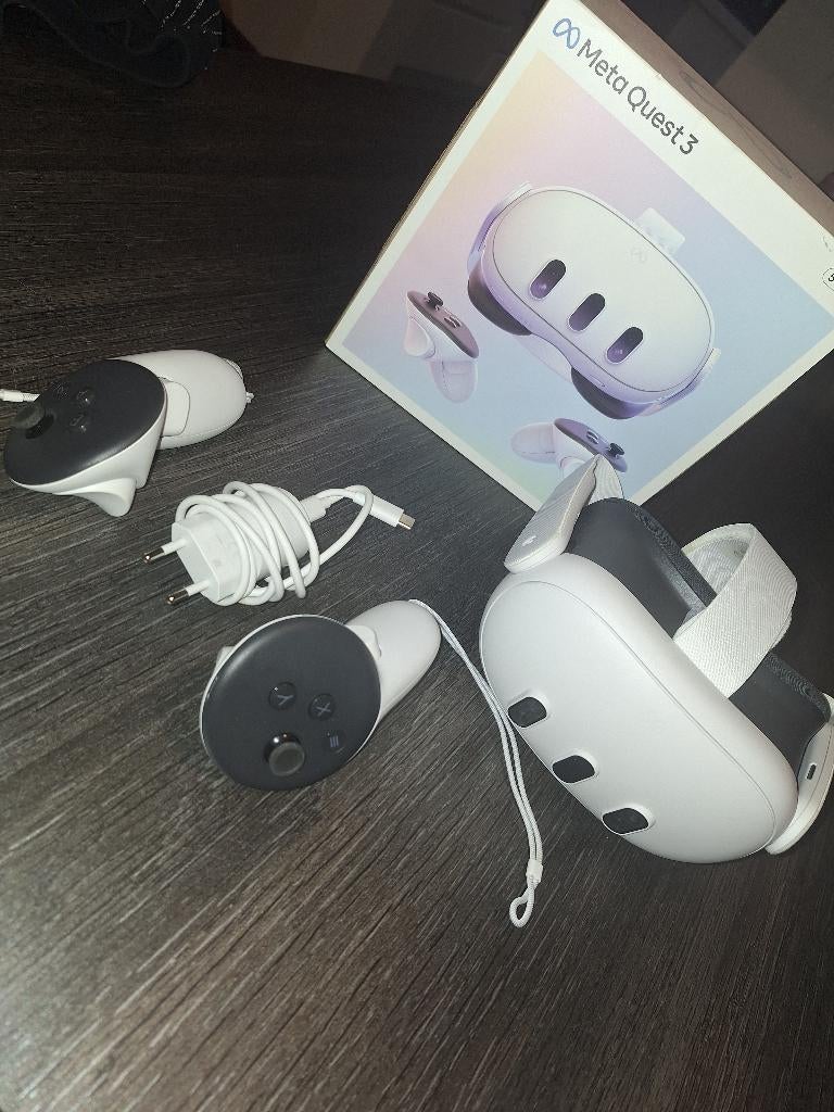 VR Headset, Games en Spelcomputers, Virtual Reality, Ophalen, Zo goed als nieuw, VR-bril