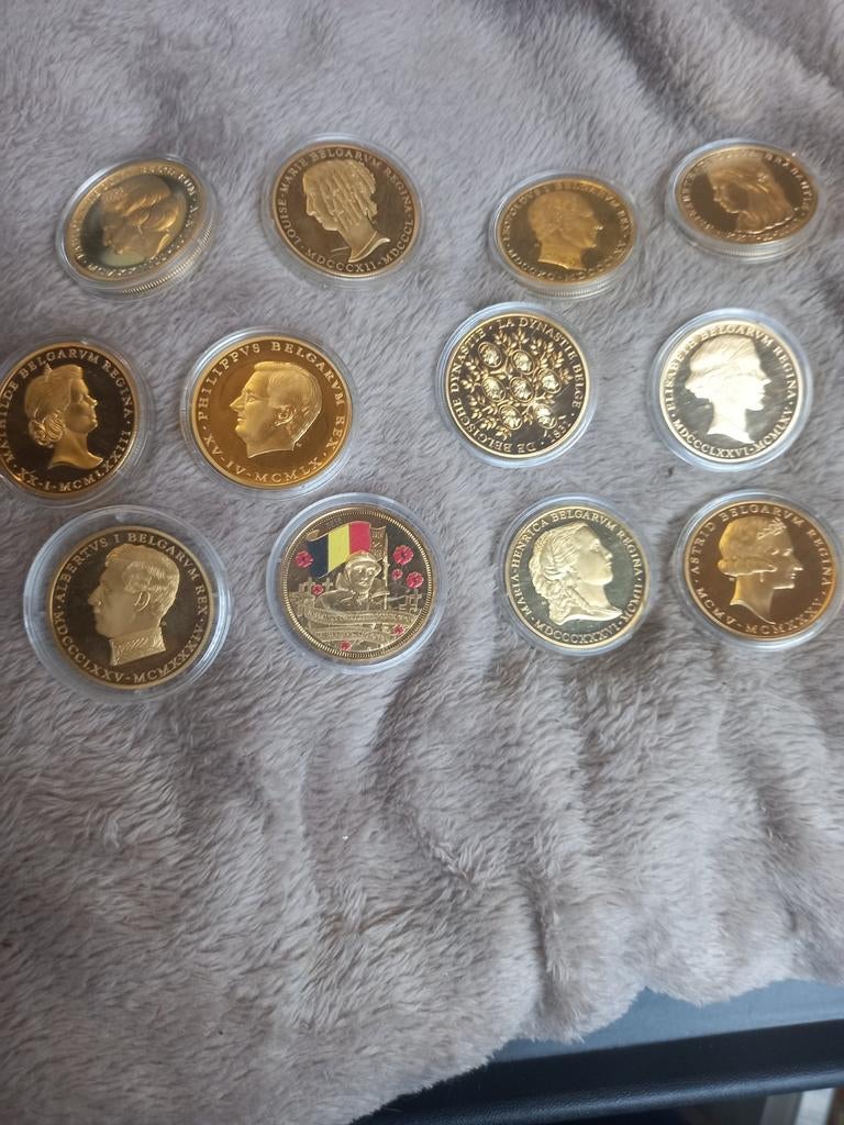 Série pièces comemoratives, Enlèvement, Belgique, Série