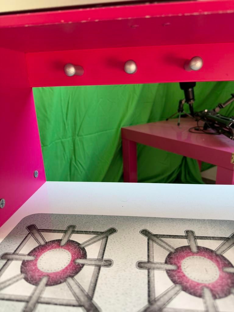 Cuisine rose Kidcraft, Enlèvement, Utilisé, Bois, Jouer à la cuisine