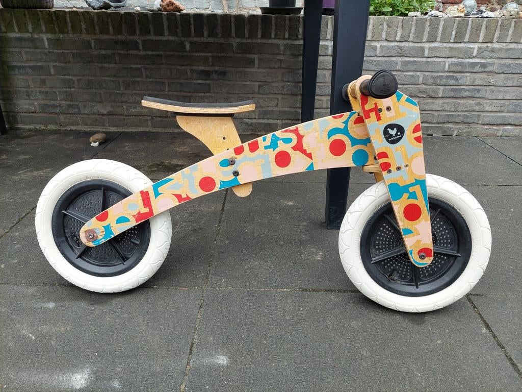 Loopfiets Wishbone 3 in 1, Ophalen, Loopfiets