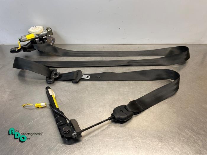 Ceinture de sécurité avant droite d'un Fiat 500 (500 07-), -, 3 mois de garantie, Utilisé, Fiat