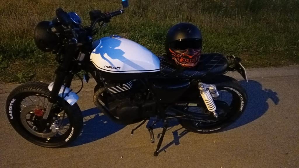 Mash 250 cc in geschreven als 125 cc net opgeknapt, Motos, Particulier, Autre, Éclairage LED, 1 cylindre