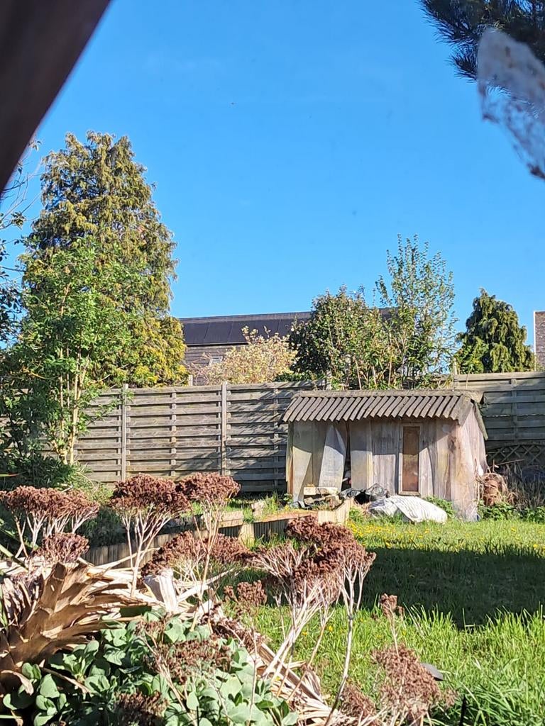 GRANDE CABANE ENFANT BOIS TERRASSE + BALCON, Jardin & Terrasse, Abris de jardin, Bois, Enlèvement
