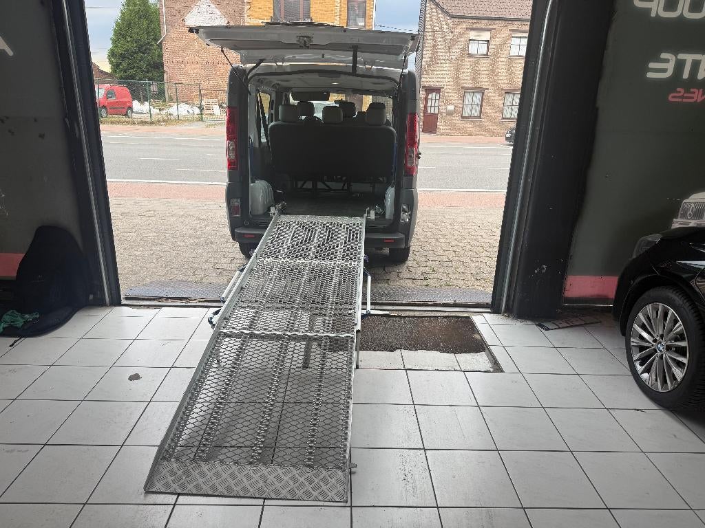 Opel Vivaro PMR rolstoel+5-zits netto 8264, Auto's, 4 deurs, Wit, Bedrijf, Grijs