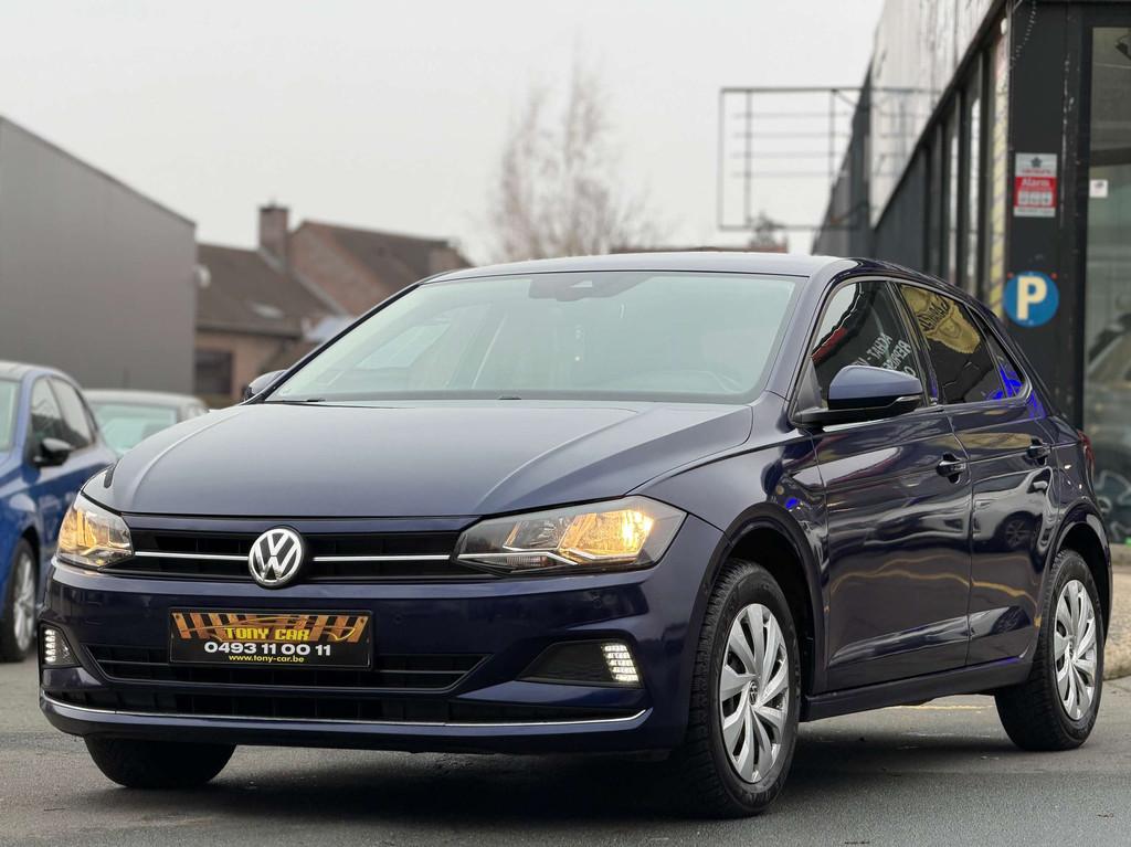 Volkswagen Polo Polo 1.0 TSi United*NAVI*Carplay*Android*CAM, Auto's, Stof, Gebruikt, 95 pk, Blauw