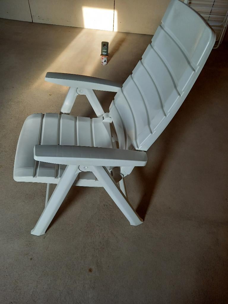 Mooie tuinzetel HARTMAN met een NIEUW kussen., Jardin & Terrasse, Enlèvement, Ajustable