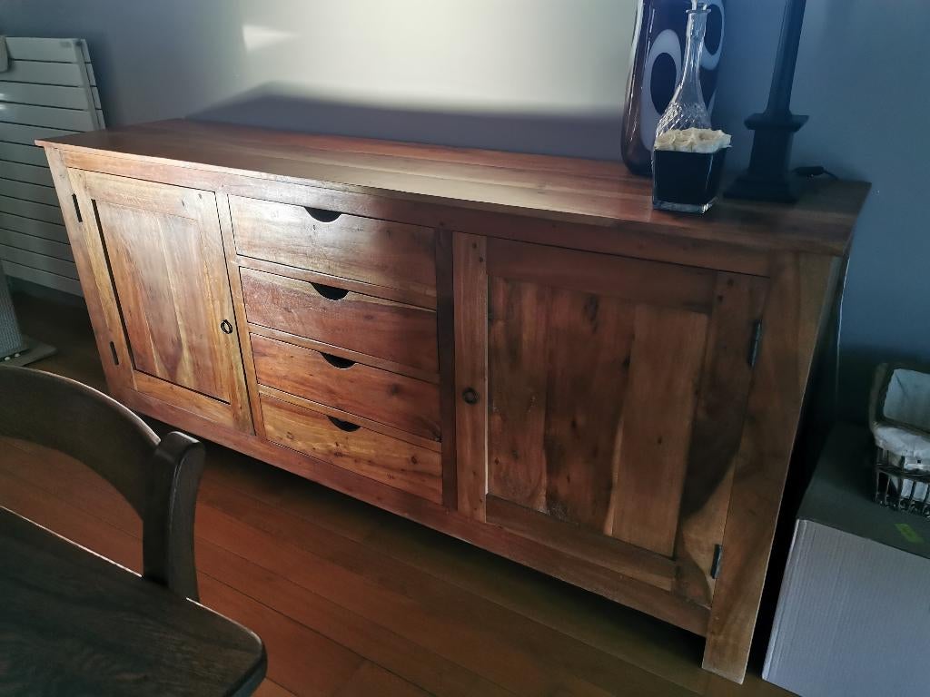 Meuble en teck, Teck, Avec tiroir(s), 25 à 50 cm, Style déco