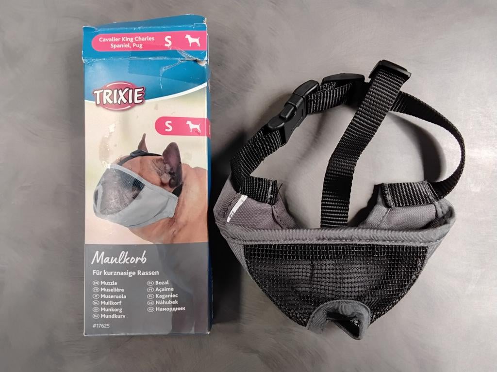 Muilkorf voor kleine honden met platte snuit nog nieuw, Dieren en Toebehoren, Ophalen