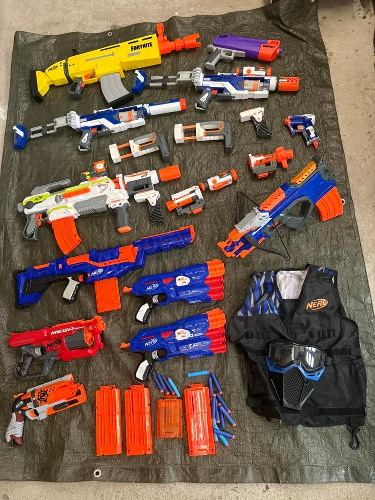 Fusils nerf, Enlèvement ou Envoi, Utilisé