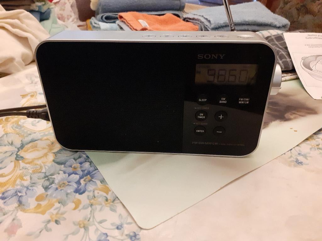 Draagbare radio Sony, Ophalen, Zo goed als nieuw, Radio