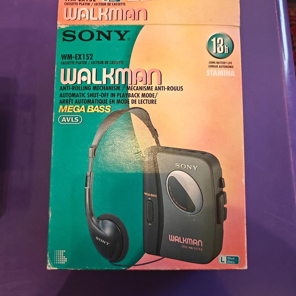 Sony walkman WM ex152 NOS, Audio, Tv en Foto, Walkmans, Discmans en Minidiscspelers, Ophalen of Verzenden, Walkman