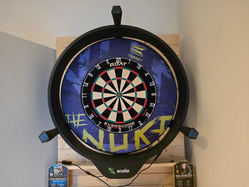 Scolia home flex 2 plus surround en bord, Sport en Fitness, Darts, Ophalen of Verzenden