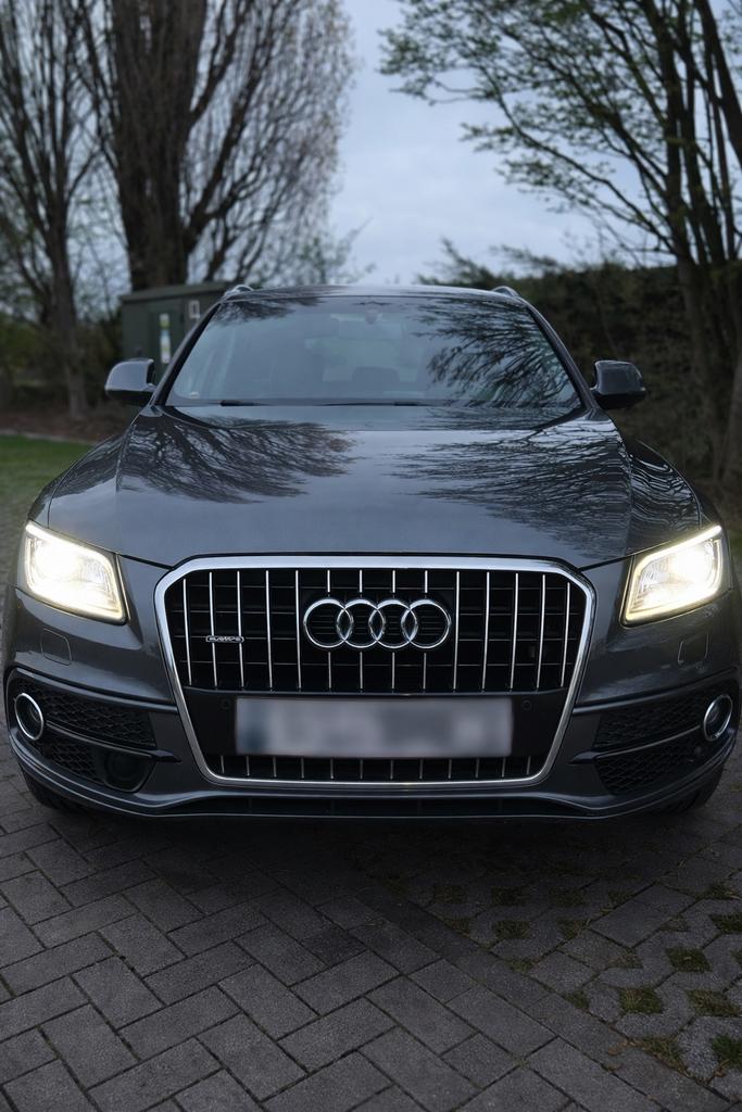 Audi Q5 Quattro S-Line automaat 2015 120dkm! Euro 6b 4x4, Autos, Euro 6, Entreprise, Q5, Carnet d'entretien