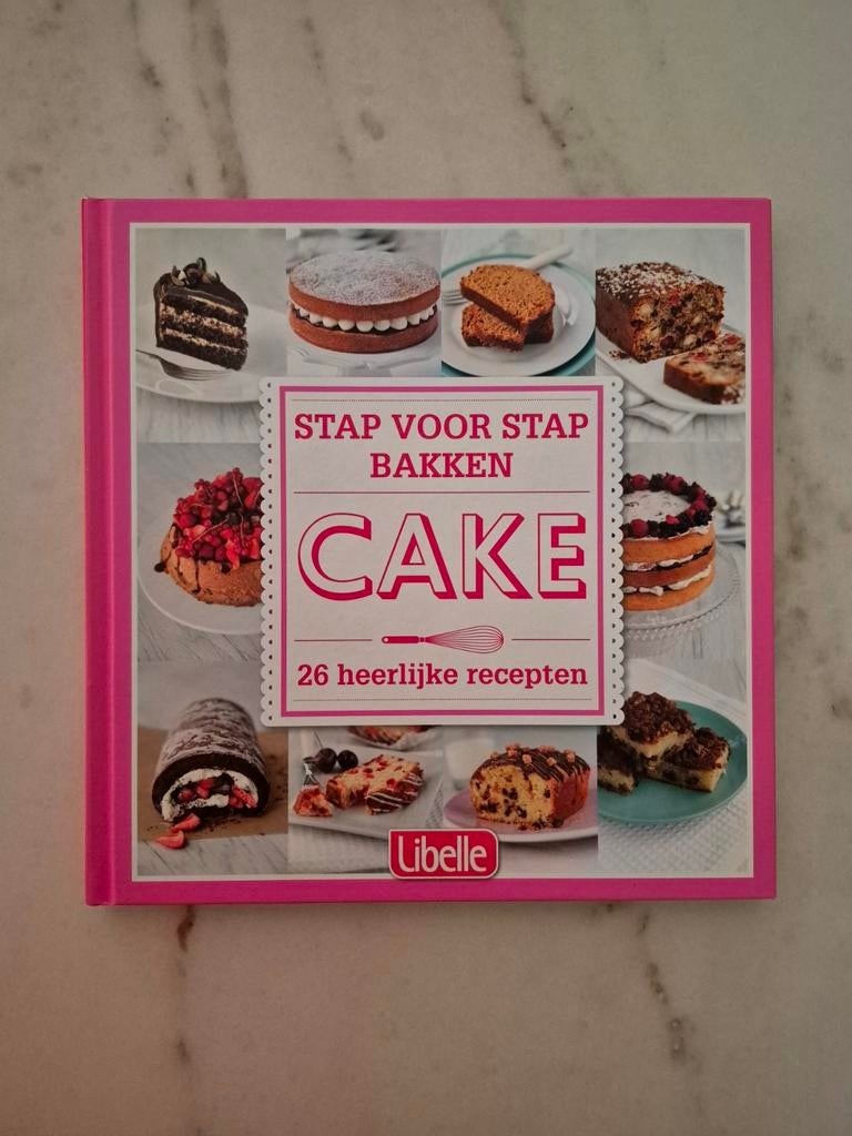 Libelle - Stap voor stap cake bakken, Ophalen of Verzenden, Zo goed als nieuw
