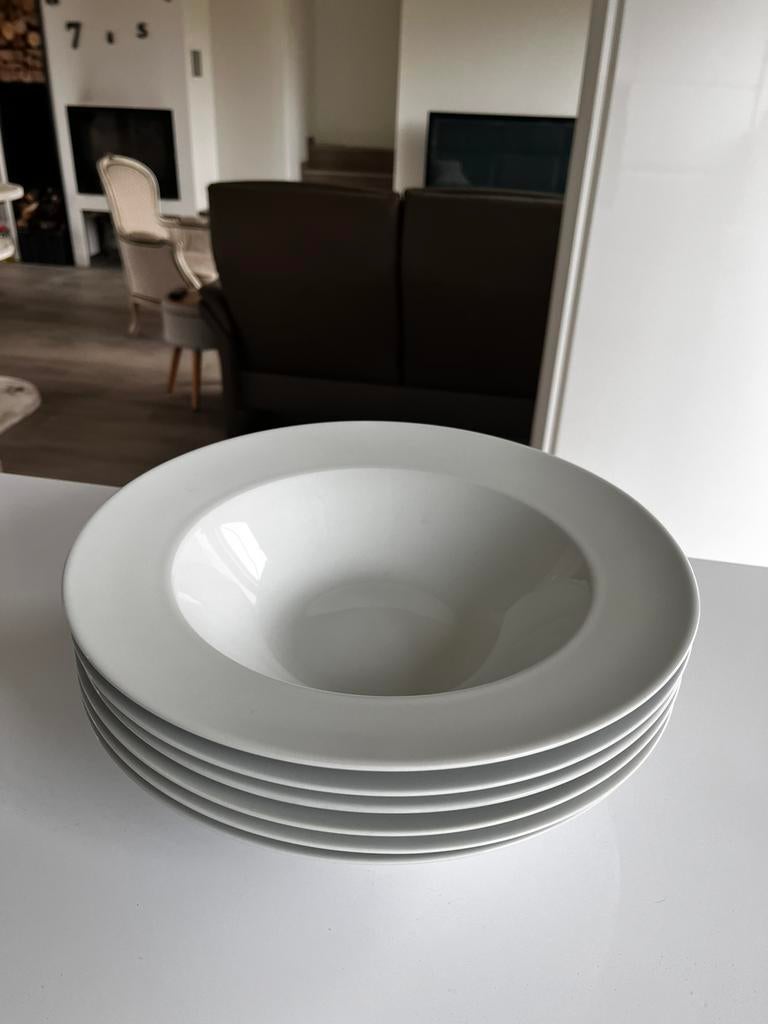 Pastaborden spaghetti borden, Ophalen, Zo goed als nieuw, Effen, Bord(en)