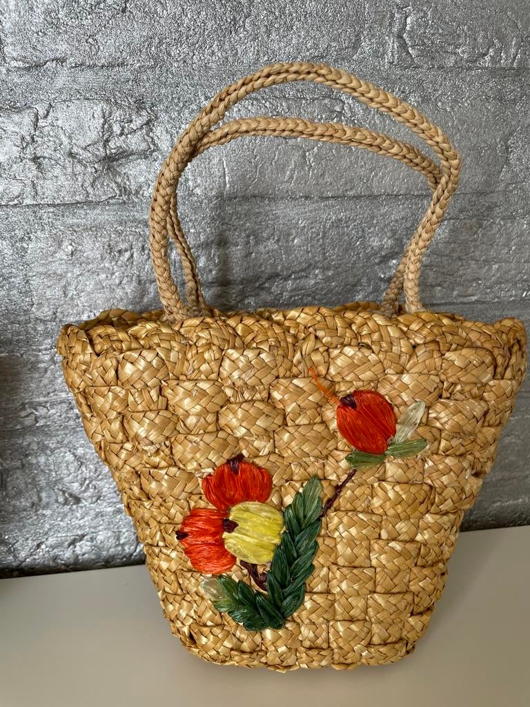 rieten mandjes - pasen - cadeau, Diversen, Pasen, Zo goed als nieuw, Ophalen of Verzenden