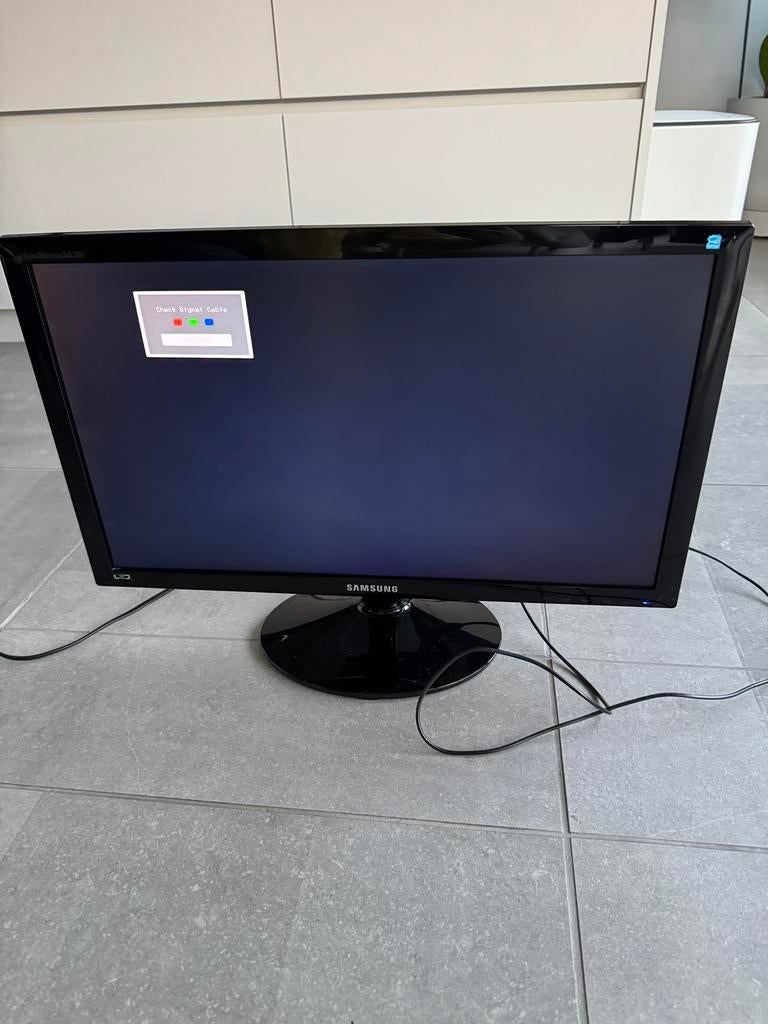 Compterscherm Samsung S24A300BL 24” led monitor, Enlèvement, Utilisé, Samsung, DVI