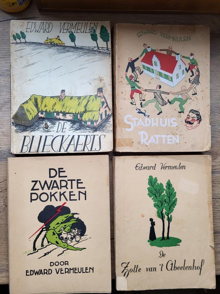 4x Edward Vermeulen ( Warden Oom) :, Boeken, Ophalen of Verzenden, Gelezen