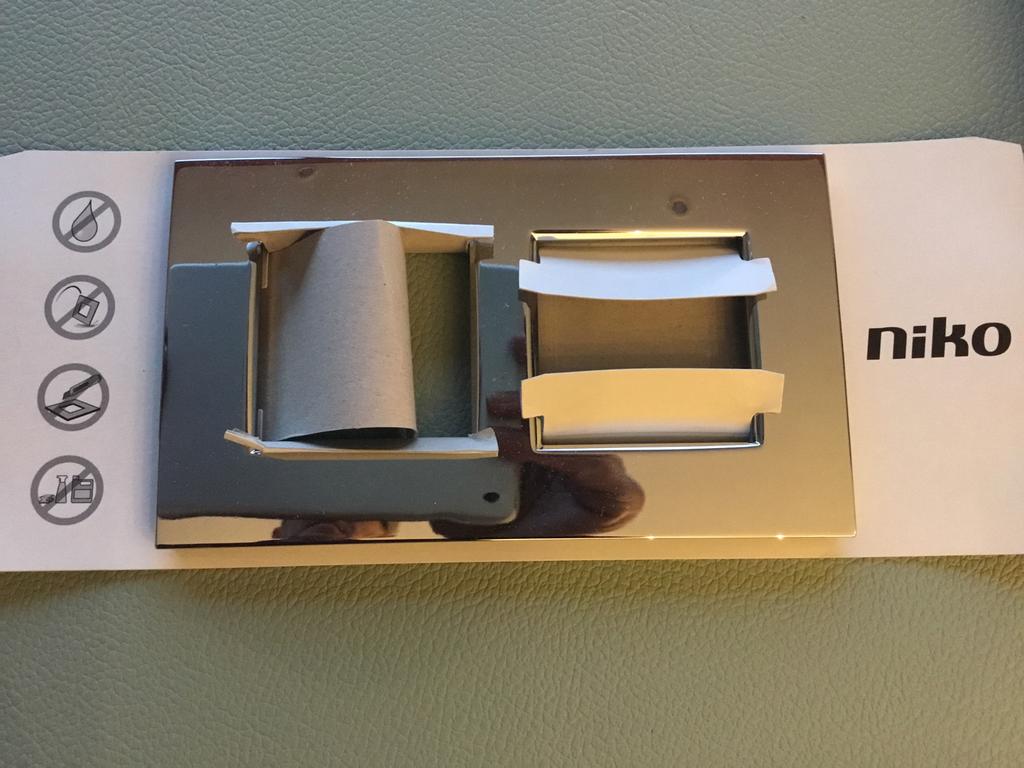 Coque chromée Niko 127-76200, Enlèvement ou Envoi, Comme neuf