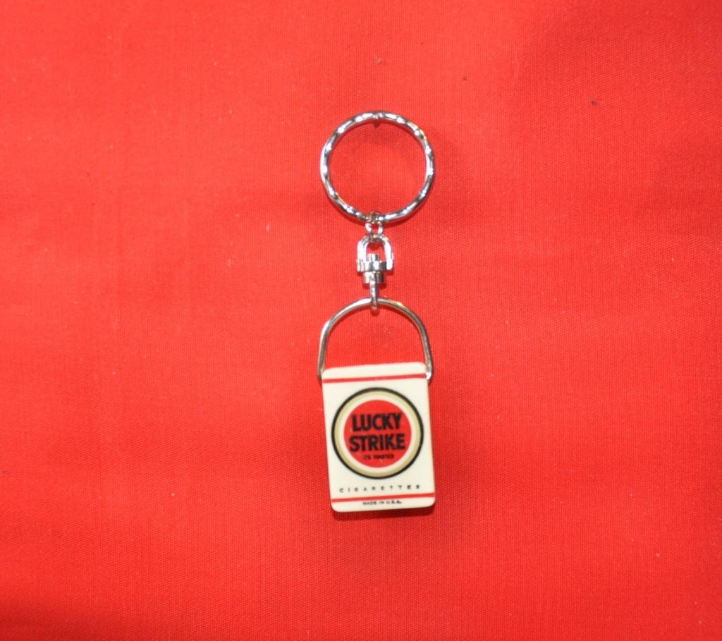 porte cle publicitaire lucky strike, Collections, Enlèvement ou Envoi, Utilisé, Marque