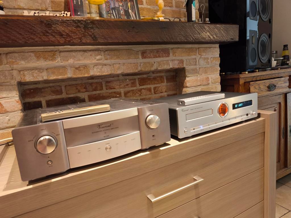 2 x Vincent SV 233, Audio, Tv en Foto, Versterkers en Ontvangers, Ophalen of Verzenden