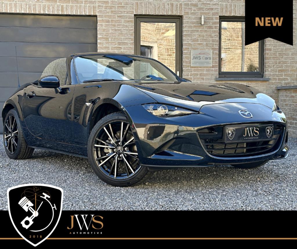 Mazda MX-5 ND3 2.0i 184 ** GARANTIE 03/2031 - 150.000KM **, Autos, Mazda, Cuir, 1025 kg, Entreprise, Boîte manuelle