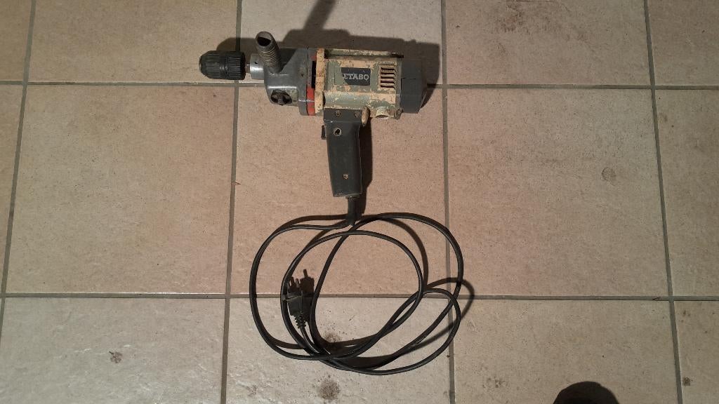 A vendre, vieille foreuse Metabo, Bricolage & Construction, Enlèvement, Utilisé, 400 à 600 watts, Foreuse et Perceuse