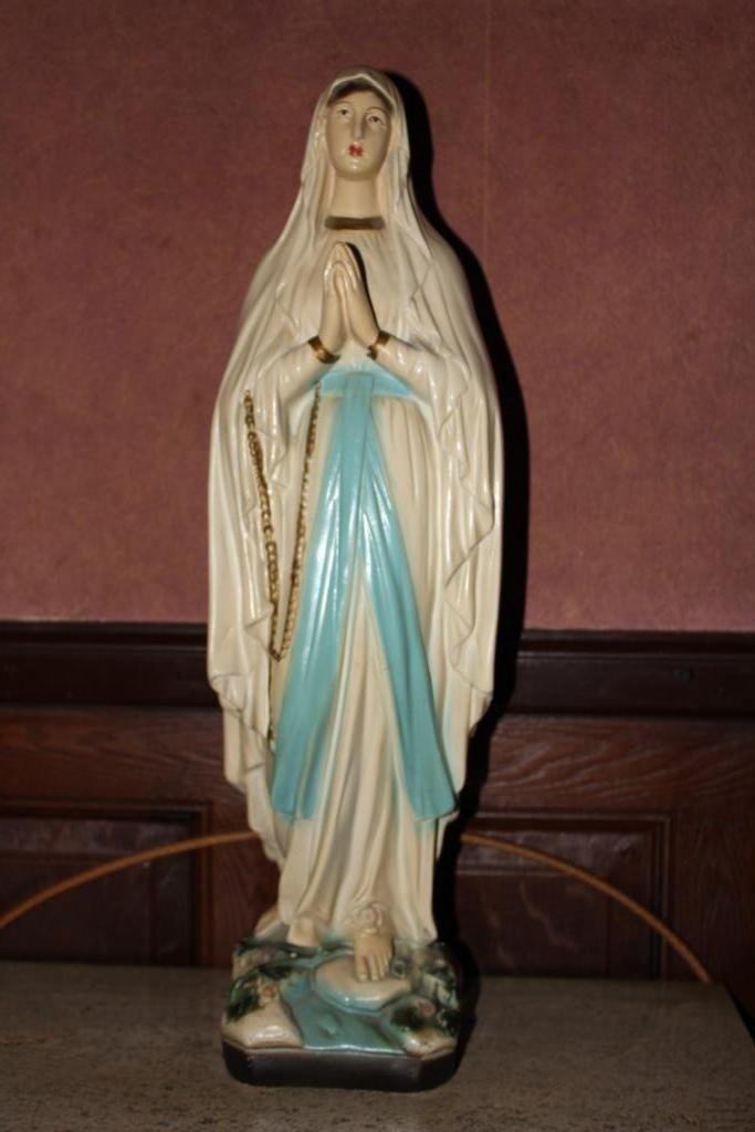 Onze lieve vrouw Maria beeld, Ophalen