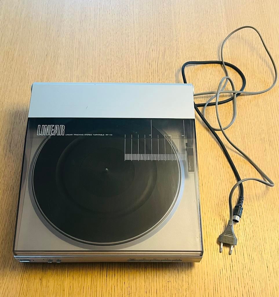 Sharp Linear Tracking Stereo Turntable RP-113 platenspeler., Audio, Tv en Foto, Platenspelers, Ophalen, Gebruikt, Platenspeler