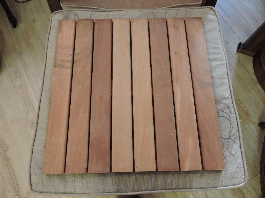 Dalle bois jardin, Enlèvement, Comme neuf, Bois, Sets de jardin