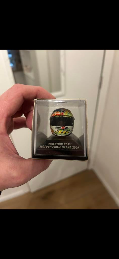 Valentino rossi mini helm, Motos, Enlèvement ou Envoi