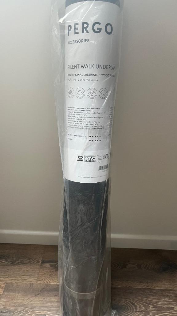 Sous-plancher Pergo Silent Walk, Bricolage & Construction, Enlèvement, 150 cm ou plus, Autres matériaux, Neuf