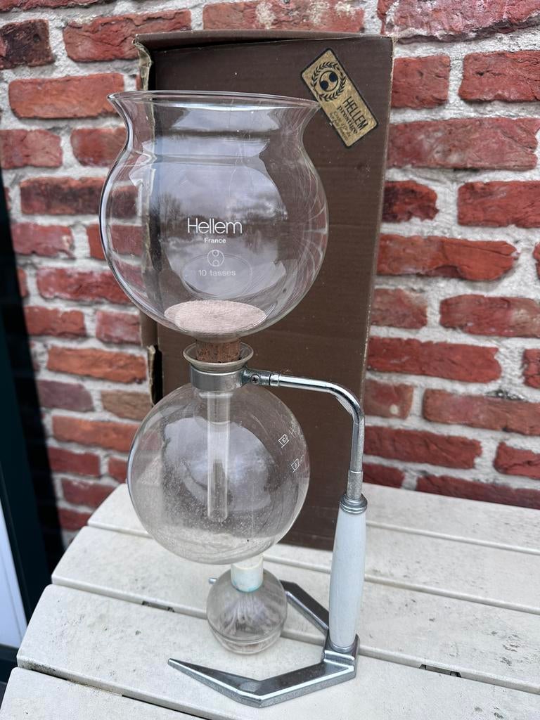 Hellem koffiezet koffie / Cafetière à dépression, Ophalen, Gebruikt