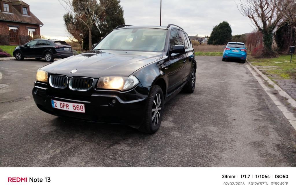 Bmw X3 e83, Autos, BMW, Particulier, X3, ABS, Verrouillage central, Toit panoramique, Électrique, Cuir, Enlèvement