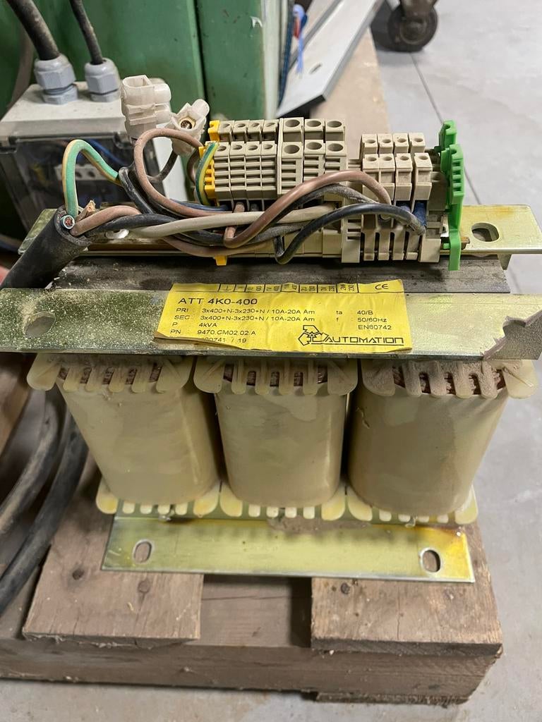 Automation Autotransformator 10kVA 3x230/3x400V IP00, Ophalen, Zo goed als nieuw