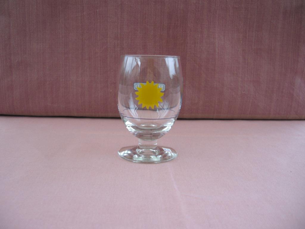 Ricard ballon glas grote zon met maatstreep. Achteraan logo, Ophalen of Verzenden, Zo goed als nieuw